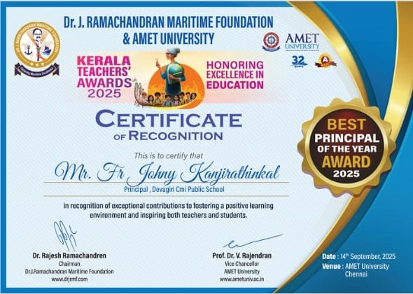Principal of the Year Award