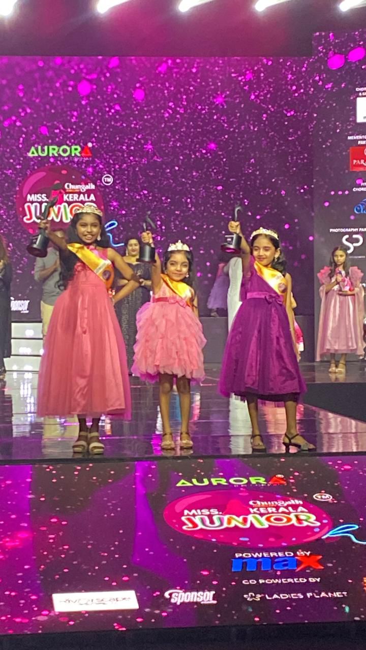 Miss Kerala Junior Title Award 2025
